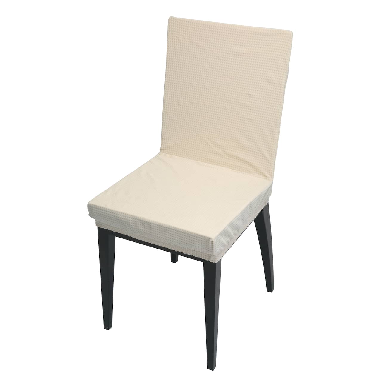 Home Details Waffle Design Dining Chair Slipcover